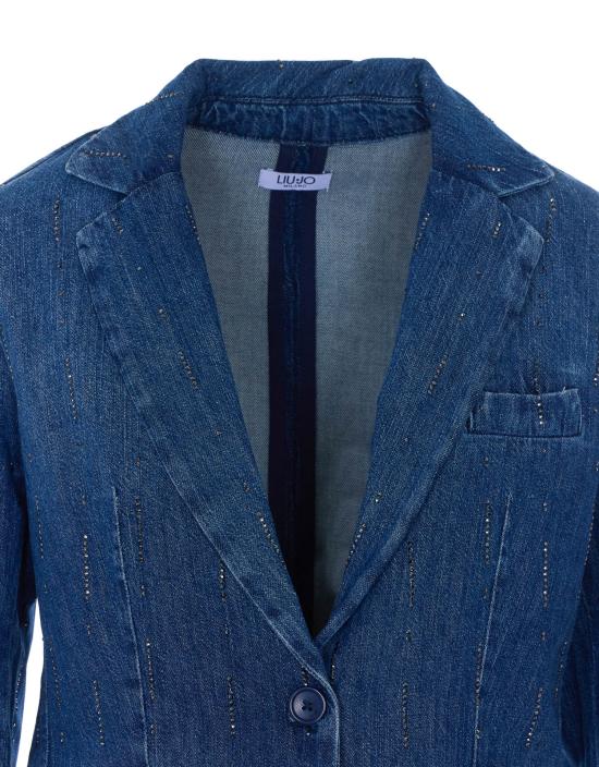 26SS 리우조 수트 자켓 UA6107D0315 78033 Blue - LIU JO