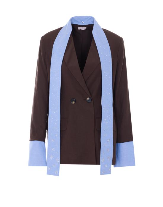 26SS 리우조 수트 자켓 WA6436T4818 91109 Brown