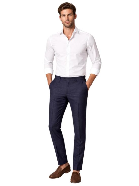 26SS 프랜지스 콜렉션 수트 팬츠 4C10EAUTXEEVUE 76 Blu - FRANZESE COLLECTION