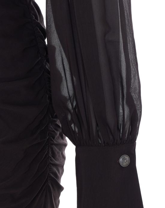 26SS 핑코 미디 원피스 106896 A3B2M04 Brown - PINKO