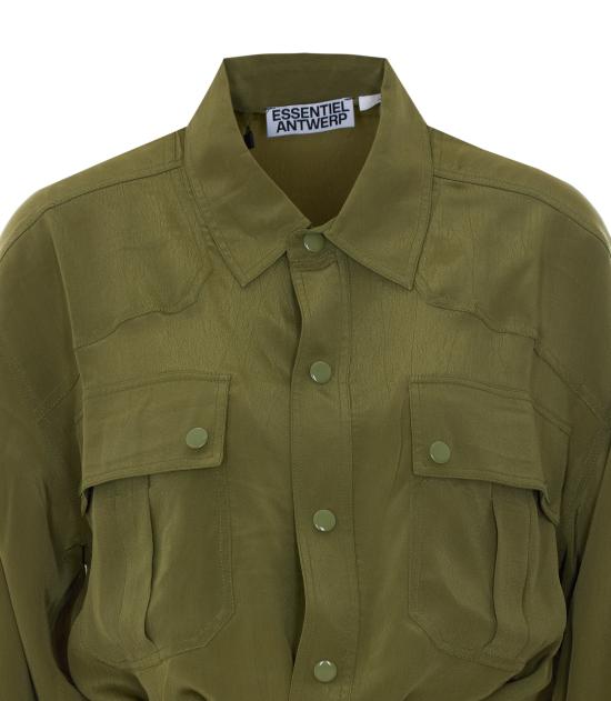 26SS 에센셜앤트워프 롱 원피스 JEBBA OM24 Green - ESSENTIEL ANTWERP