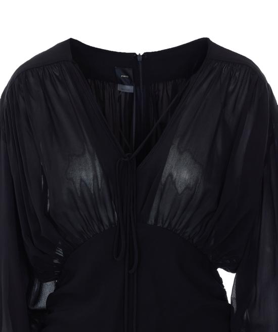 26SS 핑코 미디 원피스 106896 A3B2Z99 Black - PINKO