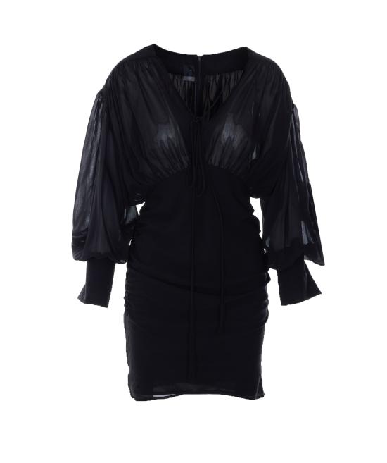 26SS 핑코 미디 원피스 106896 A3B2Z99 Black