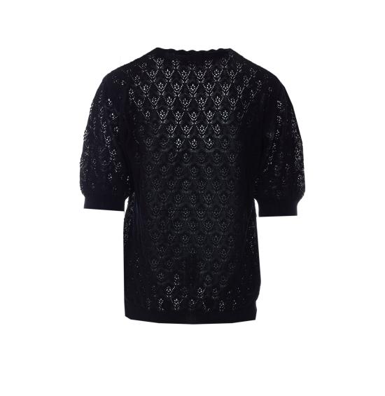 26SS 마리아노 반팔 티셔츠 V58326980 6052 Black - MAGLIANO