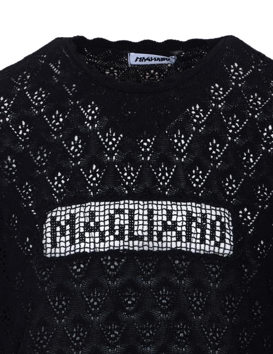 26SS 마리아노 반팔 티셔츠 V58326980 6052 Black - MAGLIANO