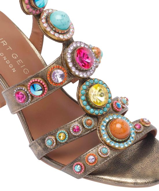 26SS 커트가이거 샌들 4369268109 BRONZE Bronze - KURT GEIGER