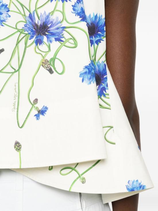 26SS 스텔라 맥카트니 민소매 티셔츠 6T0292 3HS3674320 Bianco - STELLA MCCARTNEY