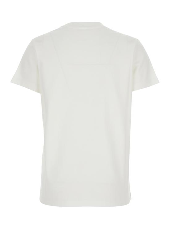 26SS 몽클레어 반팔 티셔츠 8C00051 89AUG 034 WHITE DOM - MONCLER