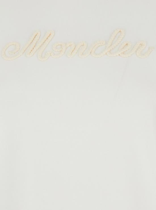 26SS 몽클레어 반팔 티셔츠 8C00051 89AUG 034 WHITE DOM - MONCLER