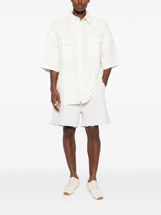 26SS 골든구스 숏팬츠 GUP02715 P00242560665 Grigio chiaro - GOLDEN GOOSE