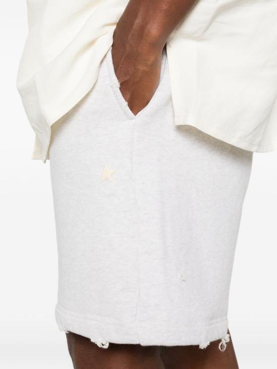 26SS 골든구스 숏팬츠 GUP02715 P00242560665 Grigio chiaro - GOLDEN GOOSE