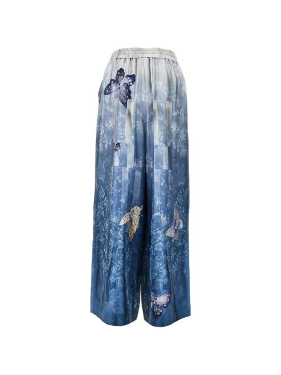 26SS 피에르루이마샤 스트레이트 팬츠 ALOE S PT11094 518116 101 Azzurro - PIERRE LOUIS MASCIA