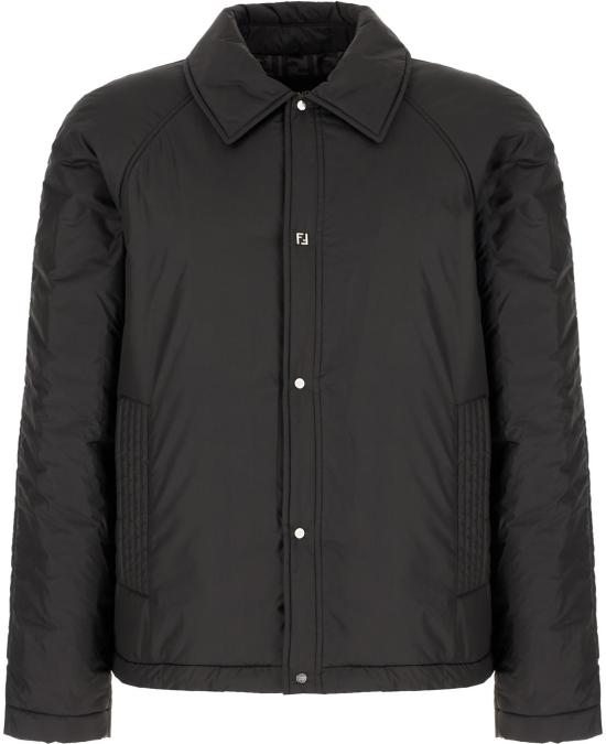  펜디 자켓 FAA968 AVIR F0GME BLACK DOM