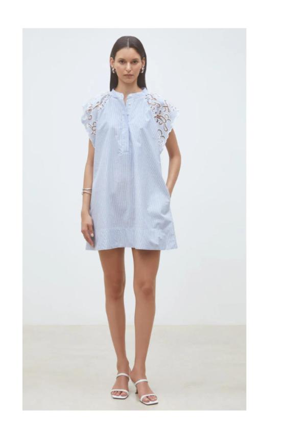  선쿠 숏 원피스 시지 드레스