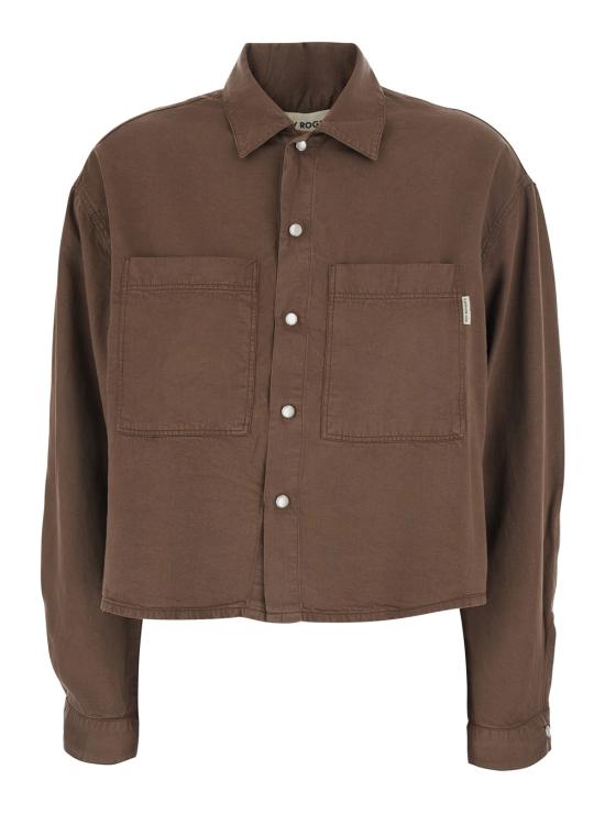 26SS 로이로져스 셔츠 RND90314CR560569C0241 Brown