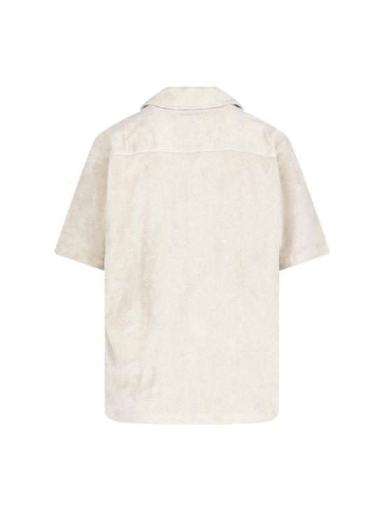 26SS 메종키츠네 테리 리조트 셔츠 QM00450KA0040 - MAISON KITSUNE