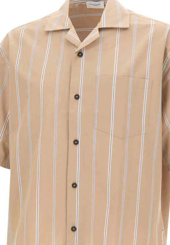 26SS 파올로페코라 반팔 셔츠 G0921580RA11 BEIGE - PAOLO PECORA