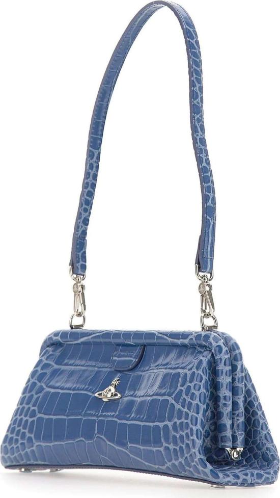 26SS 비비안웨스트우드 숄더백 4B01001EWL0098K403 BLUE - VIVIENNE WESTWOOD