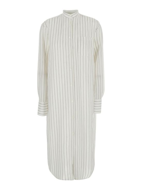 26SS 토템 롱 원피스 253WRT0579FB0439303 White