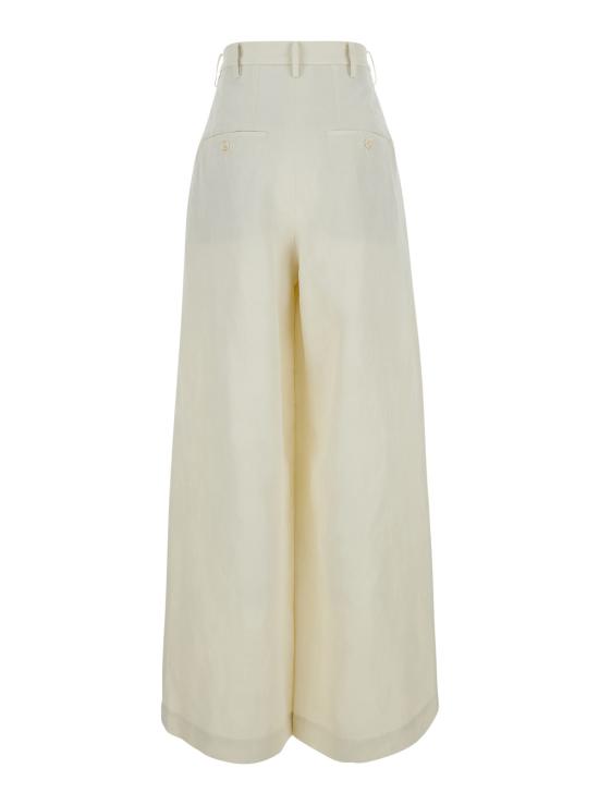 26SS 우마 왕 스트레이트 팬츠 UW3017UW101 White - UMA WANG