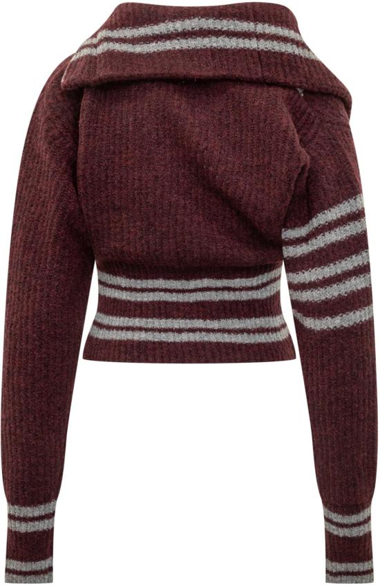 25FW 디 아티코 자켓 251WCD00008KWW002AA114 MAROON - THE ATTICO