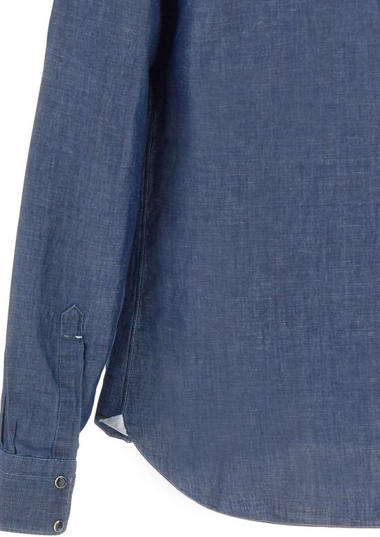 26SS 발바 데님 셔츠 WSU02P2054251U0001 BLUE - BARBA