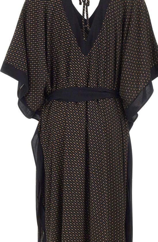 26SS 보스 미디 원피스 50561263960 BLACK - BOSS