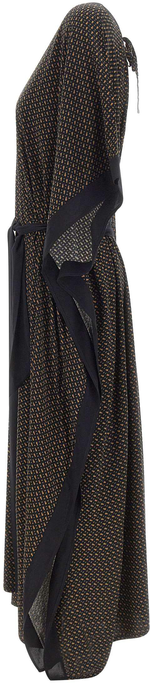 26SS 보스 미디 원피스 50561263960 BLACK - BOSS