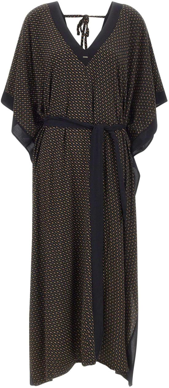 26SS 보스 미디 원피스 50561263960 BLACK