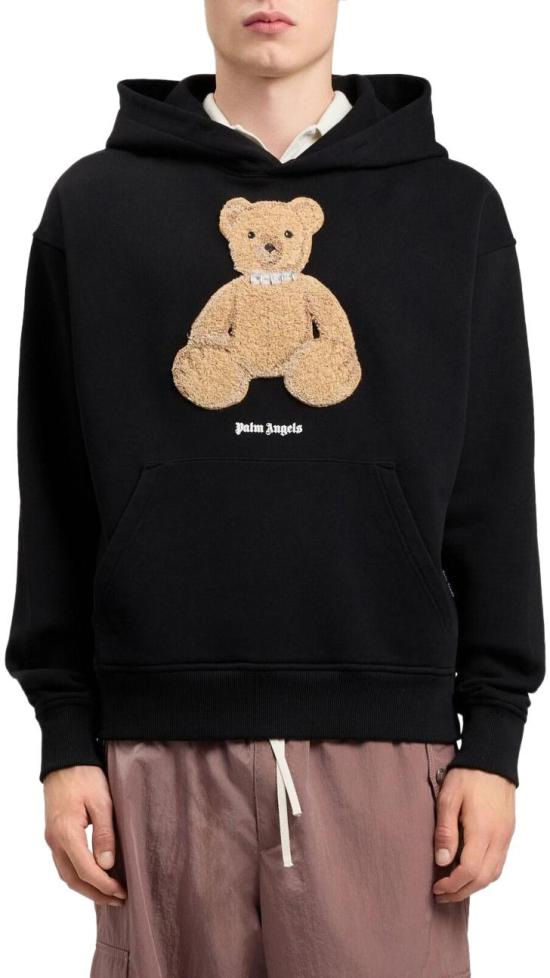 26SS 팜앤젤스 후드 티셔츠 PMBB17DS26FLE00C1060 BLACK - PALM ANGELS