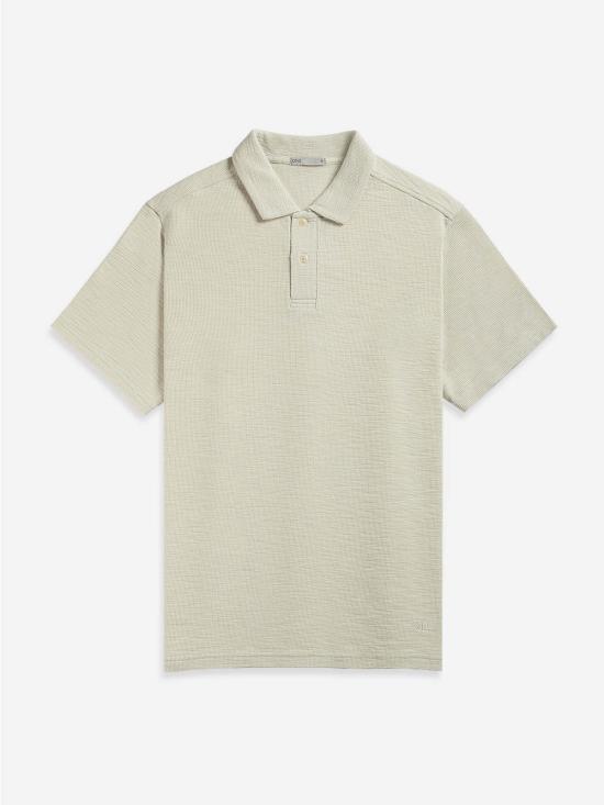  오엔에스 폴로 티셔츠 O.N.S 베넷 슬럽 와플 폴로 - O.N.S