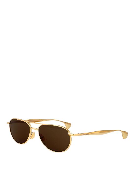 26SS 보테가베네타 선글라스 BV1419S001 Gold - BOTTEGA VENETA