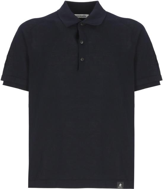 26SS 프리미아타 폴로 티셔츠 PMG12NAVY