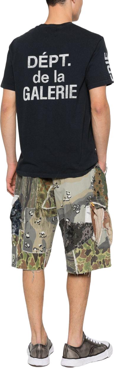 26SS 갤러리 디파트먼트 반팔 티셔츠 TOP038WASHEDBLACK - GALLERY DEPT