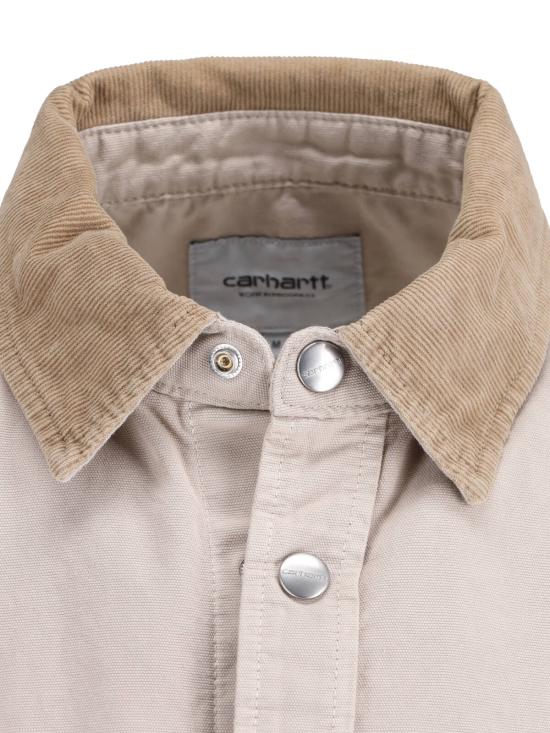 26SS 칼하트 WIP 프레스콧 셔츠 자켓 I036484 3VYGD Brown - CARHARTT WIP