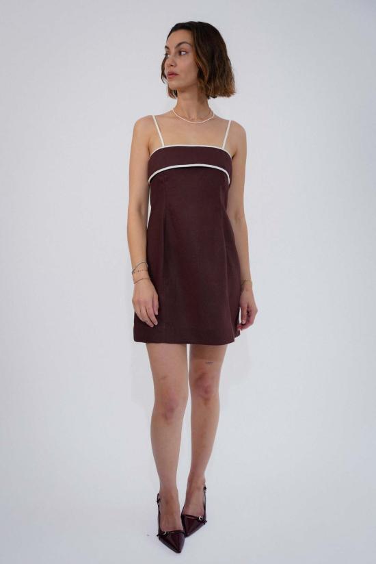  ESYA 숏 원피스 에샤 더 라벨 세베라 미니 드레스 - OTHER BRANDS