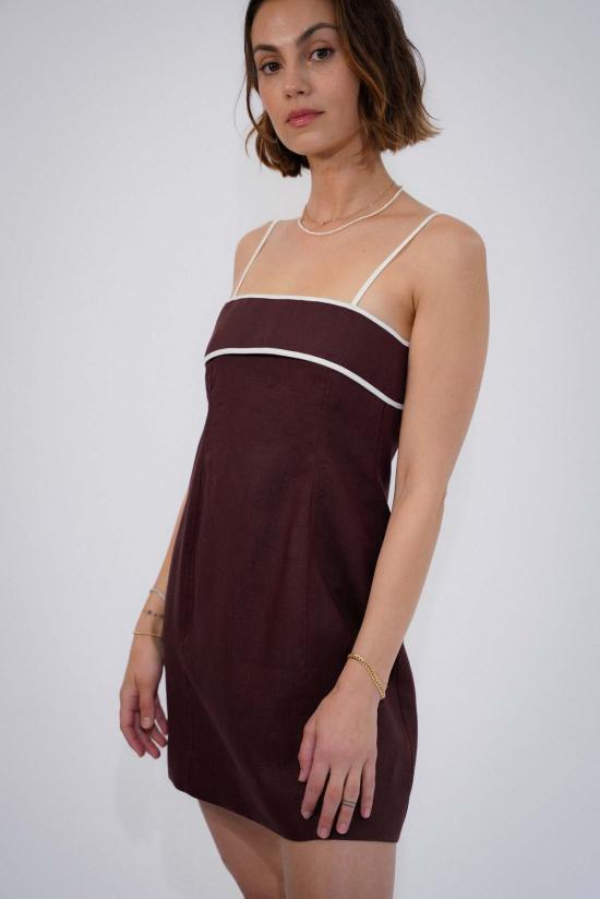  ESYA 숏 원피스 에샤 더 라벨 세베라 미니 드레스 - OTHER BRANDS