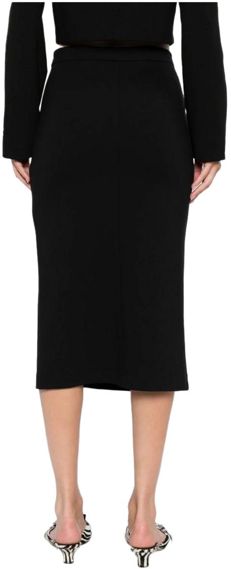 25FW 핑코 미디 스커트 105458A24CZ99 BLACK - PINKO
