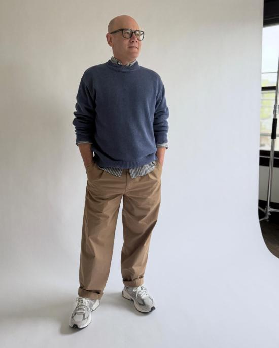  알렉스 밀 크롭 팬츠 조지스 풀온 팬츠 - ALEX MILL