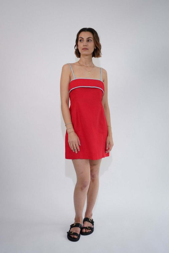  ESYA 숏 원피스 에샤 더 라벨 세베라 미니 드레스 - OTHER BRANDS