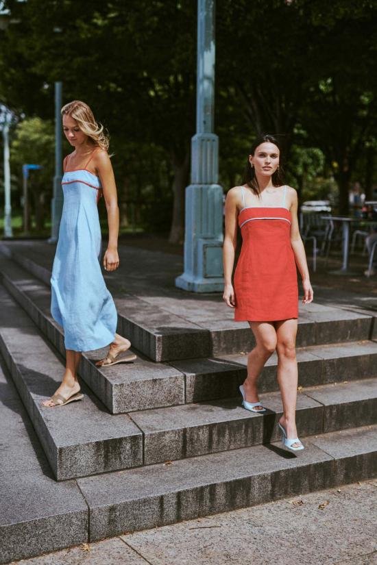  ESYA 숏 원피스 에샤 더 라벨 세베라 미니 드레스 - OTHER BRANDS