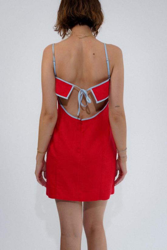  ESYA 숏 원피스 에샤 더 라벨 세베라 미니 드레스 - OTHER BRANDS