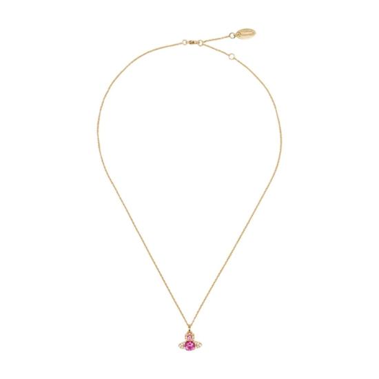 26SS 비비안웨스트우드 목걸이/팬던트 630203D7 02R989 R989 pink