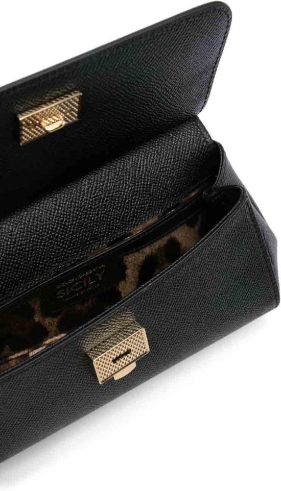 26FW 돌체앤가바나 SICILY 시실리 스몰 핸드백 BB7116B100180999 BLACK - DOLCE & GABBANA