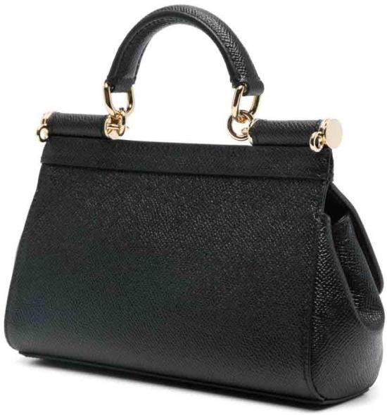 26FW 돌체앤가바나 SICILY 시실리 스몰 핸드백 BB7116B100180999 BLACK - DOLCE & GABBANA