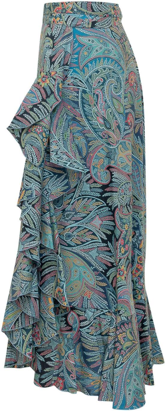 26SS 에트로 롱 스커트 WRFA017699SAEI5X0887 BLUE - ETRO