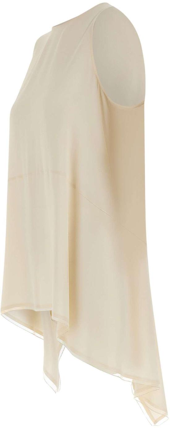 26SS 파비아나 필리피 민소매 티셔츠 TPD276F743M1520145 WHITE - FABIANA FILIPPI