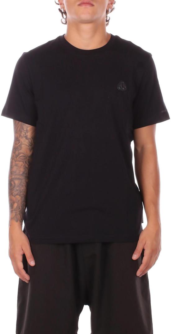 25FW 무스너클 반팔 티셔츠 M15MT777292 BLACK