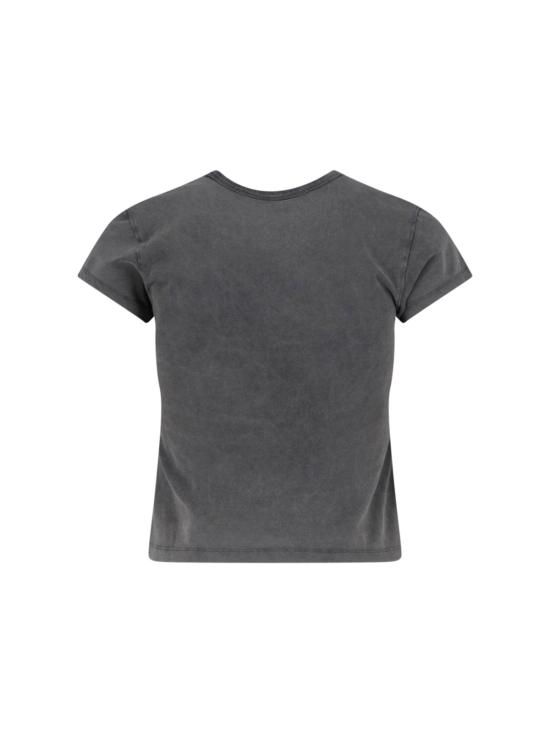 26SS 알렉산더 왕 반팔 티셔츠 1CC2261295 011 Black - ALEXANDER WANG