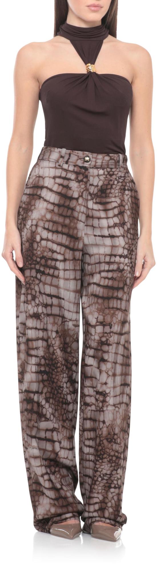 26SS 엘리자베타프랜치 팔라초 팬츠 PA16261E2644 TAUPE - ELISABETTA FRANCHI